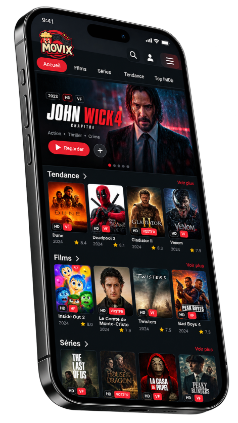 Regarder des films sur Movix